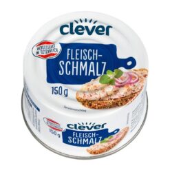 Clever Fleischschmalz  Aufstrich 150g/DOS - 24 DOS**