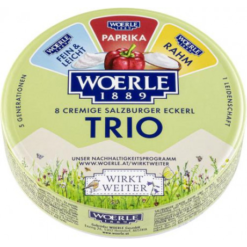 Woerle Trio Schmelzkäse 200g/PKG**
