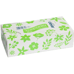 Taschentücher Box CLEVER 4lagig, 100 Stück/PKG**