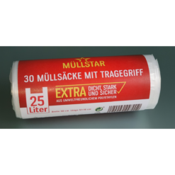 Müllsäcke mit Griff 25l (30Stk/RL) 28 RL/KTN